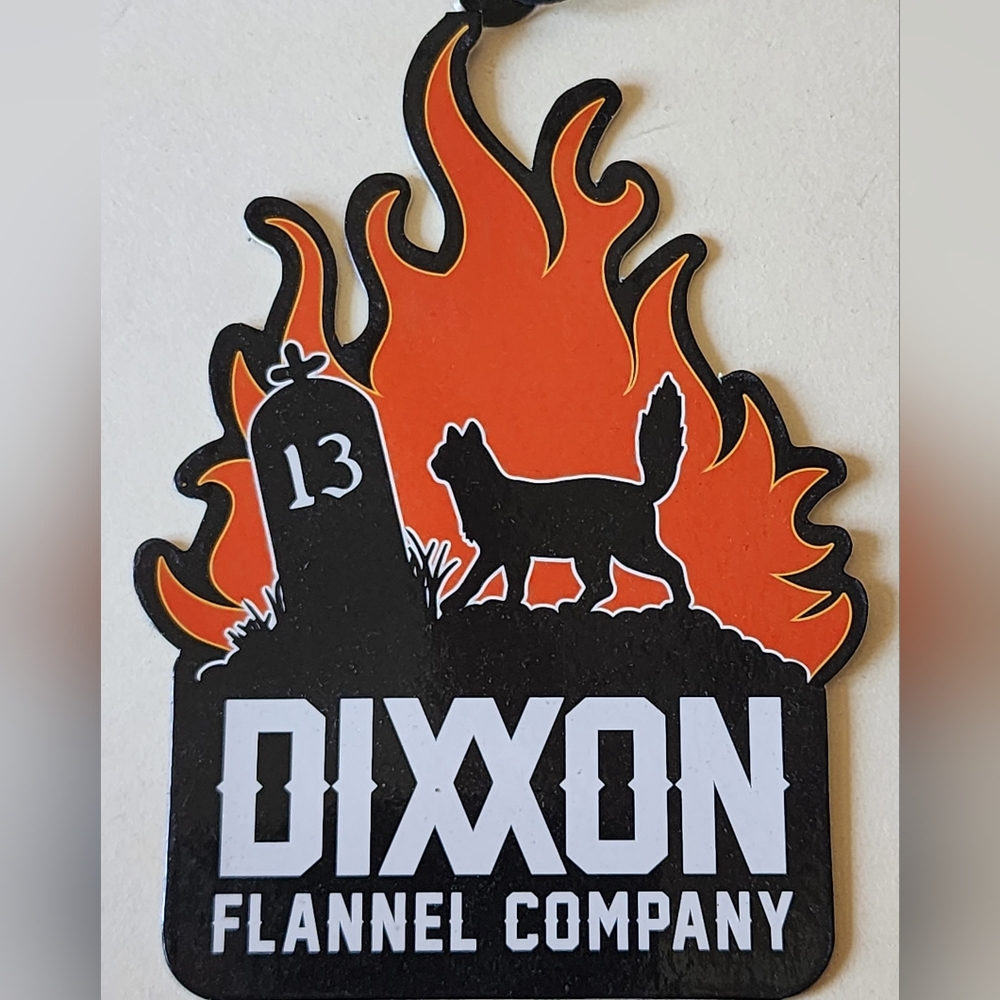 DIXXON FLANNEL COMPANY 'SALEM" STICKER